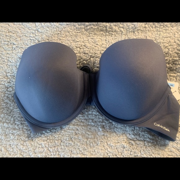 (1569) Calvin Klein Women's Perfectly Fit Lightly Lined T-Shirt Bra 34 C - Picture 8 of 9